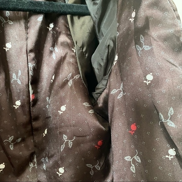 Soia & Kyo-Lipstick Red Ribbed Wool Blend Jacket - Picture 13 of 16